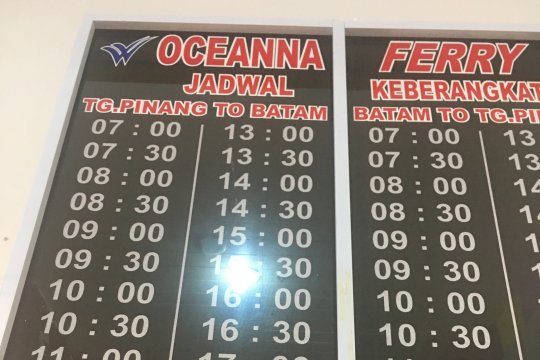 Durasi pelayaran feri disaat normal  Pelabuhan Punggur kapal Oceana Page 2 Small