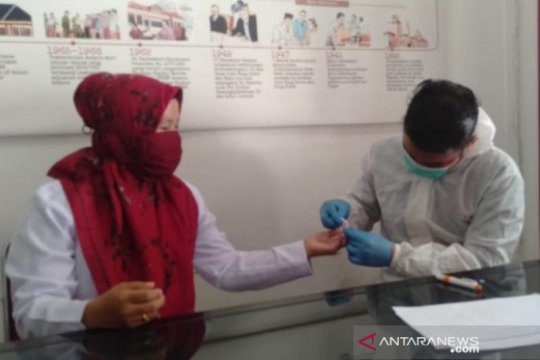 Biro Antara Babel gelar rapid tes COVID-19