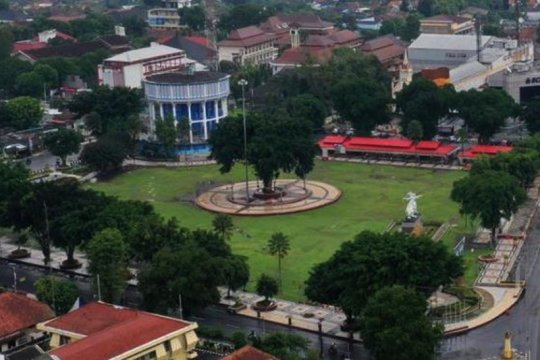 Warga dilarang rayakan Tahun Baru di Alun-Alun Kota Magelang