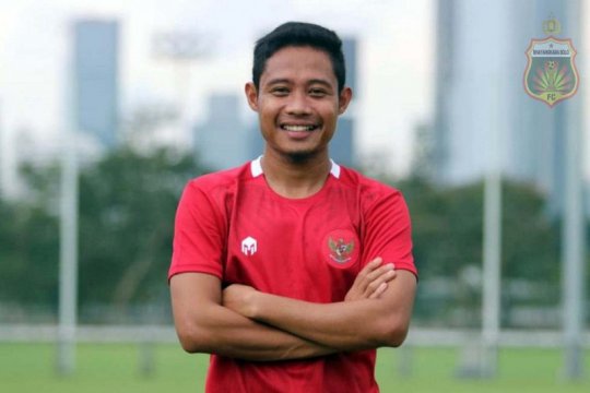 Evan Dimas kapten timnas Indonesia di Piala AFF 2020