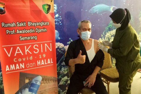 Karyawan BPJAMSOSTEK Kanwil Jateng dan DIY selesai vaksin tahap kedua