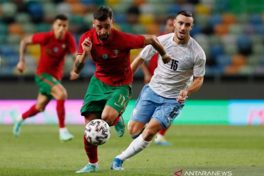 Dua gol Bruno Fernandes antar Portugal ke Piala Dunia 2022