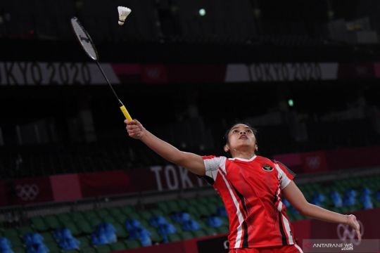 Kalahkan wakil Jerman, Gregoria bawa Indonesia memimpin 1-0 di Piala Uber