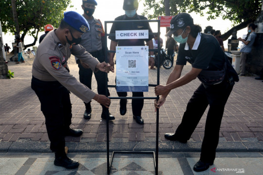 Lumba Lumba Mati Terdampar Di Pantai Pasir Jambak Padang Antara News<script async src=