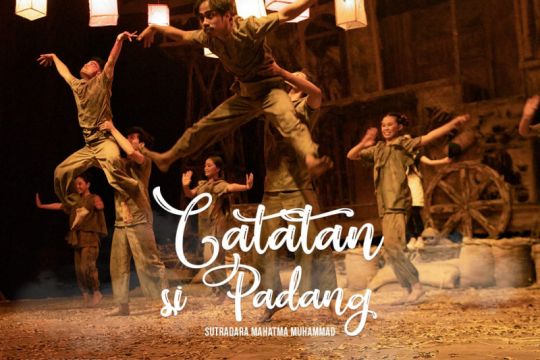 Komunitas seni nan tumpah pentaskan historis Padang dalam pertunjukan teater
