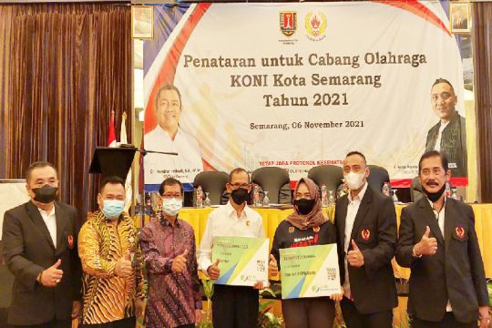 Pelatih dan atlet KONI Semarang terlindungi jaminan sosial ketenagakerjaan