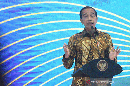Presiden Jokowi ucapkan selamat HUT ke-50 Korpri