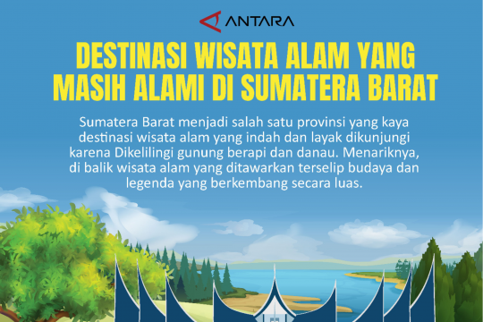 Destinasi Wisata Alam yang masih alami di Sumatera Barat