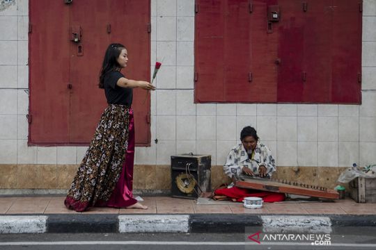 Pertunjukan suara dari sudut kota