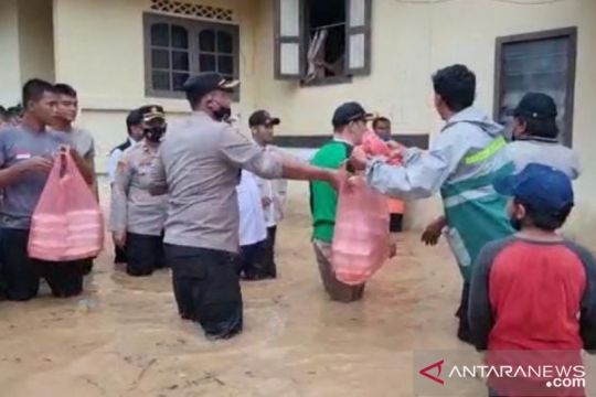 Banjir rob di Bangka Barat rendam 480 rumah