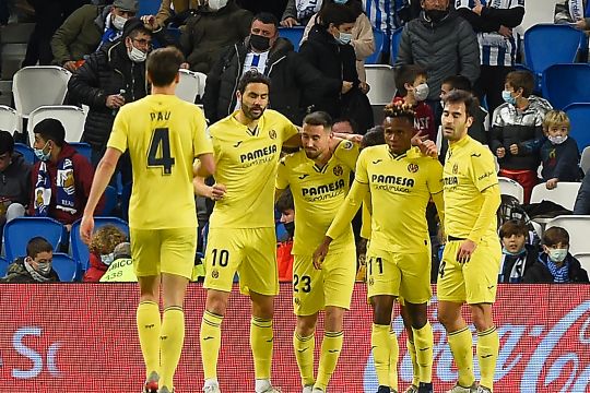Villarreal gulung Sociedad 3-1