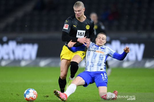 Dortmund takluk 2-3 di kandang Hertha