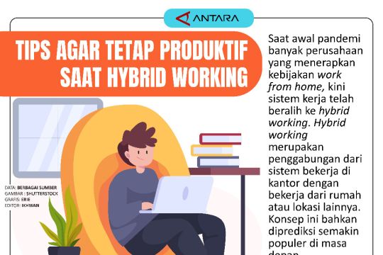 Tips agar Tetap Produktif saat Hybrid Working