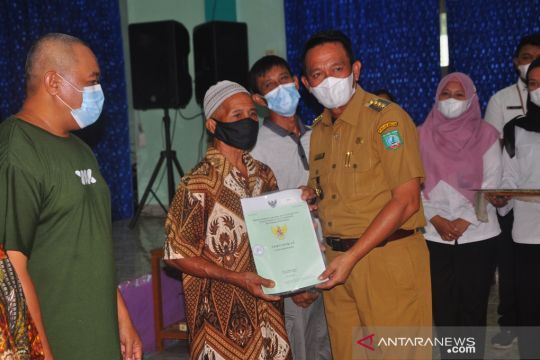 Kantor Pertanahan Kabupaten Belitung Timur terbitkan 6.955 sertifikat PTSL