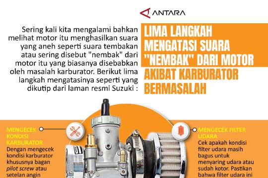 Lima langkah mengatasi suara 