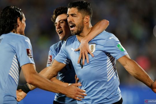 Uruguay gulung Venezuela 4-1
