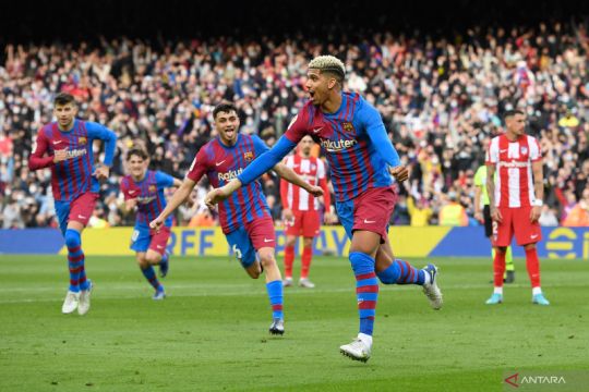 Atasi Atletico 4-2, Barcelona naik ke empat besar klasemen