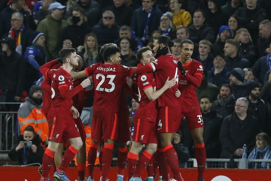 Dua gol Diogo Jota bawa kemenangan Liverpool atas Leicester