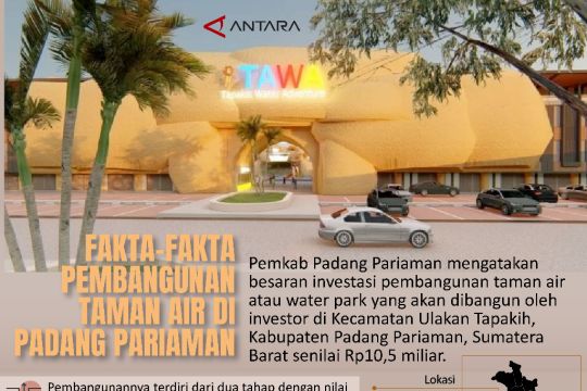 Fakta-fakta pembangunan taman air di Padang Pariaman