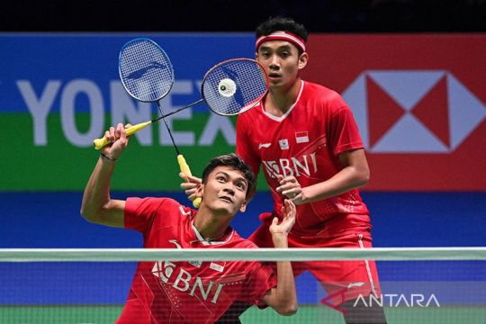 Ganda putra pastikan gelar juara dan runner-up All England 2022