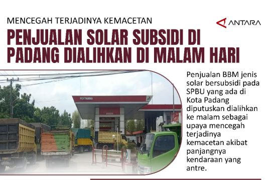 PENJUALAN SOLAR SUBSIDI DI PADANG DIALIHKAN DI MALAM HARIMENCEGAH TERJADINYA KEMACETAN