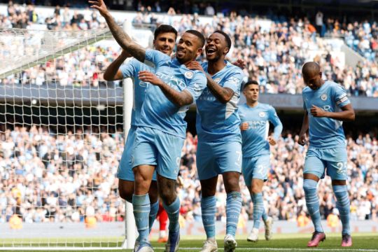 Man City bantai Watford 5-1, Jesus sumbang empat gol