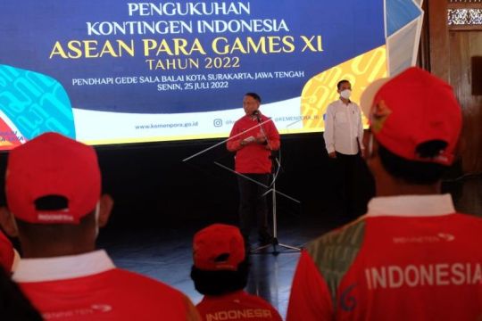 Pengukuhan kontingen Indonesia untuk ASEAN Para Games Page 4 Small