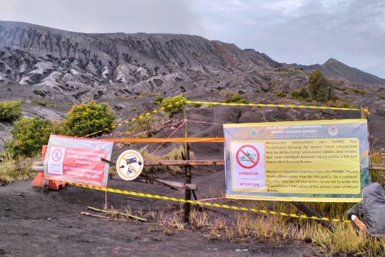 Aktivitas vulkanik Gunung Bromo meningkat