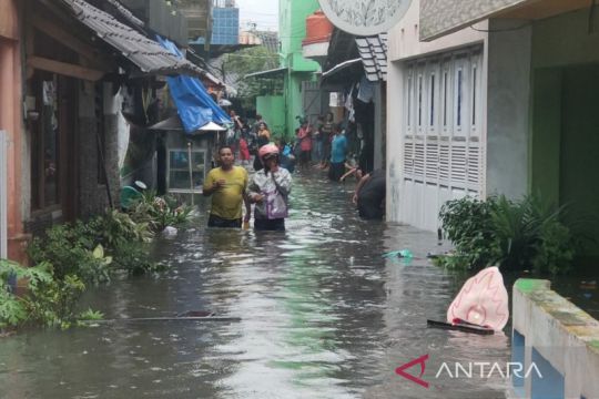 Solo banjir, sejumlah wilayah terendam