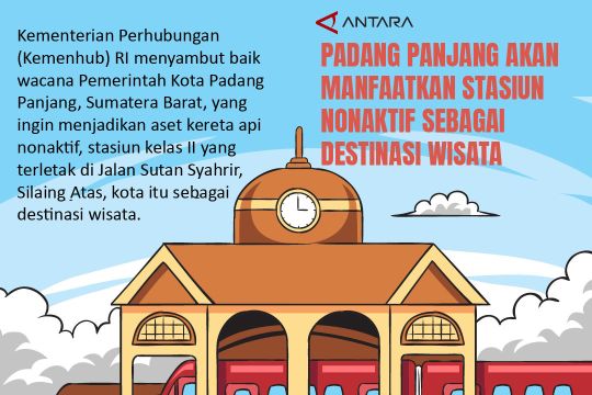 PADANG PANJANG AKAN MANFAATKAN STASIUN NONAKTIF SEBAGAI DESTINASI WISATA