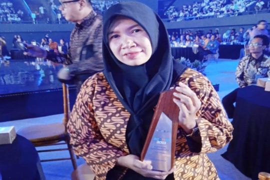 Sri Setyaningsih Difablepreneur Pertamina raih local hero terbaik dalam BCOMSS Kementerian BUMN
