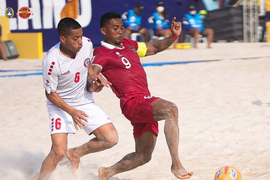 Piala Asia Sepak bola Pantai 2023, Indonesia takluk 12-0 dari Lebanon