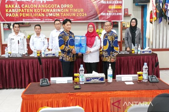 Pendaftar pertama, NasDem ajukan 40 bacaleg di Kotim