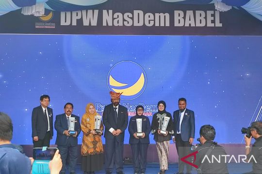Surya Paloh dan Anies Baswedan resmikan kantor DPW NasDem Babel