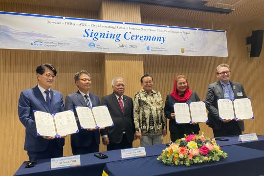 Wali Kota Semarang teken LoI "Smart Water Cities" di Korea Selatan