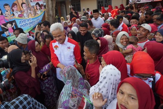 Ganjar apresiasi kader posyandu gerakkan warga tangani tengkes