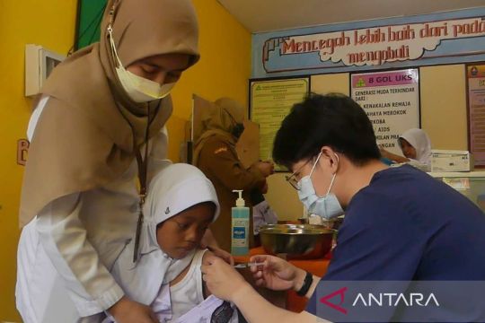 11.236  siswa SD di Temanggung sasaran imunisasi MR dan HPV