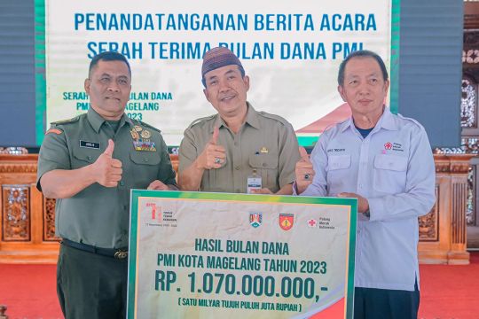 Bulan Dana PMI Kota Magelang terkumpul Rp1 miliar