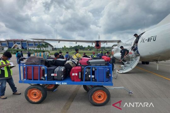 Pergerakan penumpang Lebaran 2024 di Bandara Muhammad Sidik meningkat