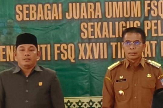 Wakil Ketua II DPRD bangga dengan kesuksesan Kafilah FSQ Murung Raya
