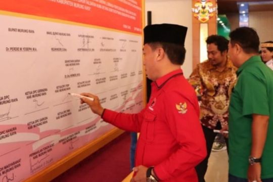 DPRD Murung Raya ikuti deklarasi Pemilu Damai, ini harapannya