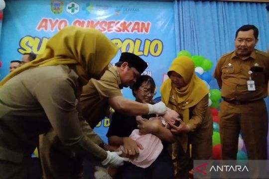 Pemkab Kudus targetkan 93.781 anak mendapatkan vaksin  polio
