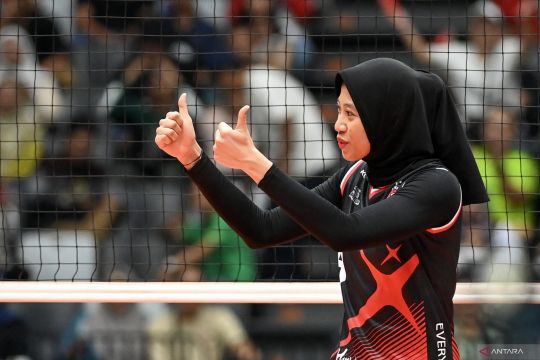 Megawati ajak pemain voli putri Indonesia main ke luar negeri