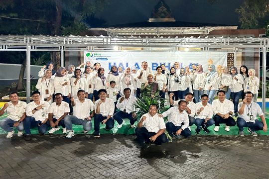 BPJAMSOSTEK Kacab Semarang Majapahit eratkan kebersamaan lewat halal bihalal