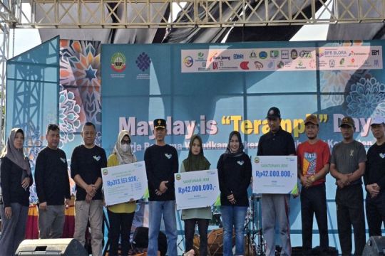 BPJS Ketenagakerjaan Blora ikut semarakkan Hari Buruh 2024