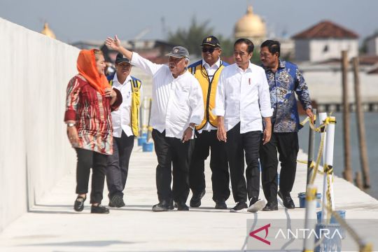 Jokowi tetap bekerja di Istana pada hari ulang tahunnya