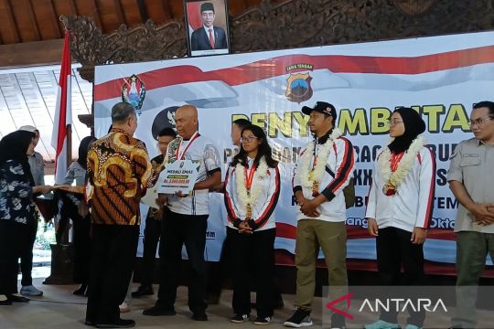 KONI Temanggung beri bonus atlet peraih medali  PON XXI