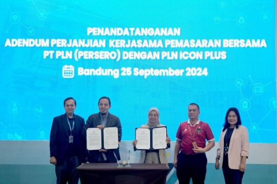 Sinergi PLN dan PLN Icon Plus perluas layanan digital dan energi hijau