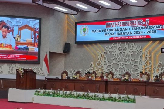 AKD DPRD Kalteng periode 2024-2029 resmi terbentuk