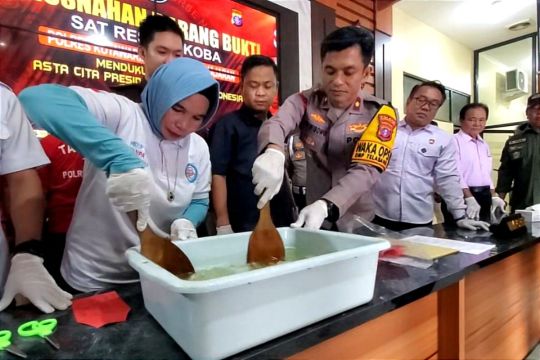 Polres Kotim berasumsi selamatkan 5.227 orang dari penyalahgunaan narkoba